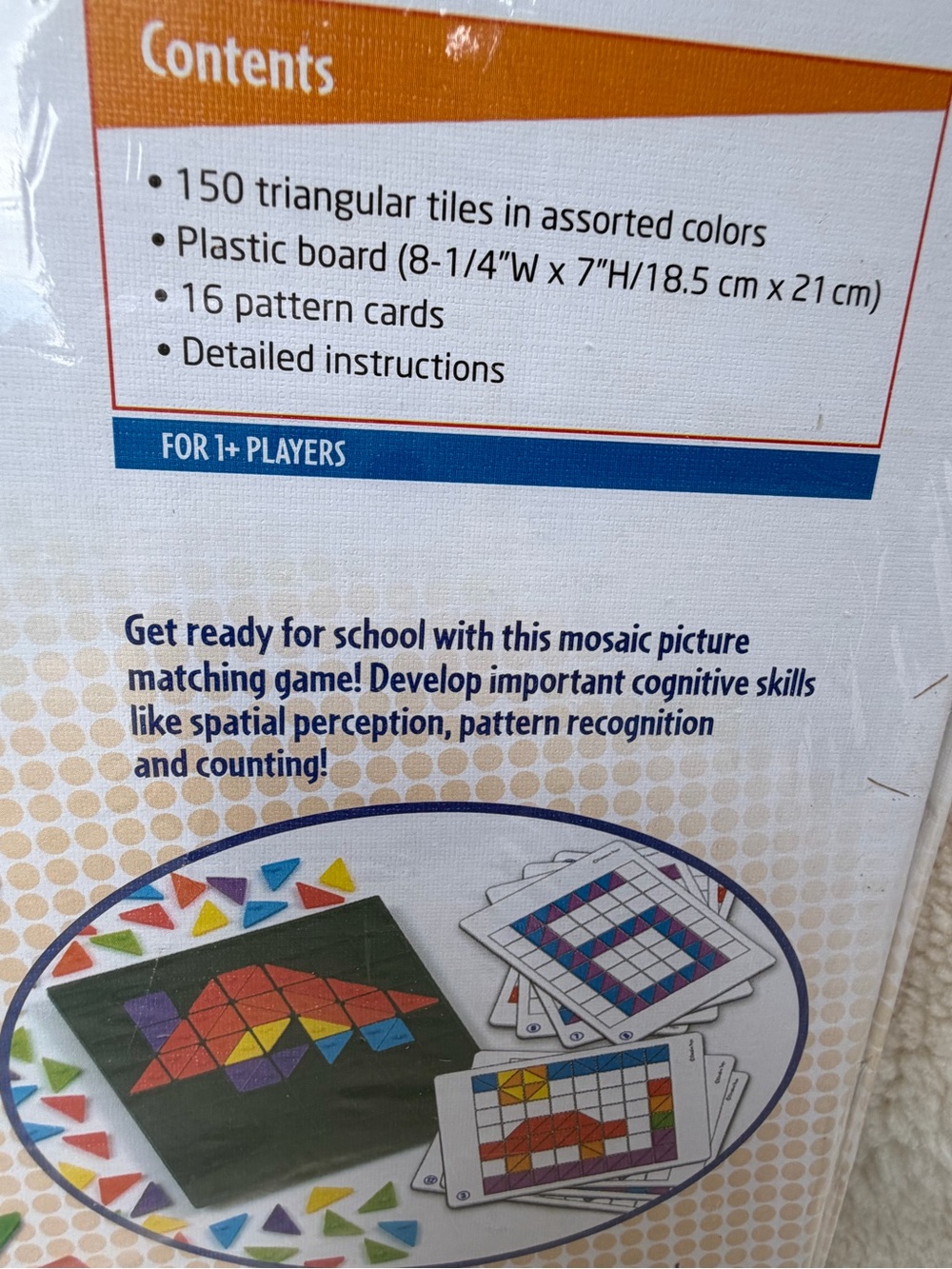 Pattern Play Visual Perception Game NEW! - Picture 5 of 6